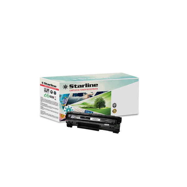 STARLINE - TRCA737 - Starline - Toner Ricostruito - per Canon - Nero - 9435B002AA - 2.400 pag