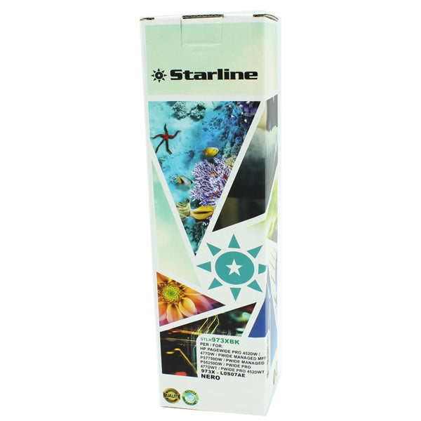 STARLINE - JRHP973XB - Starline - Toner Ricostruito per HP 973 - Nero - L0S07AE - 10.000 pag