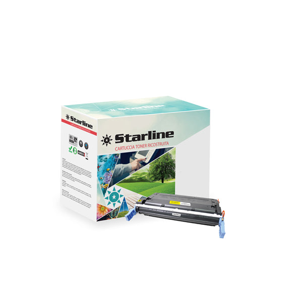 STARLINE - TRHP4600Y - Starline - Toner Ricostruito - per HP - Giallo - C9722A - 8.000 pag