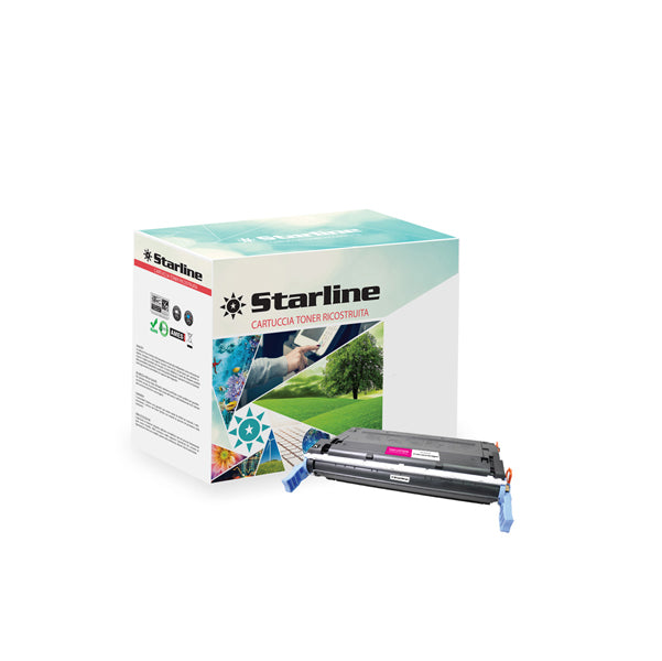 STARLINE - TRHP4600M - Starline - Toner Ricostruito - per HP - Magenta - C9723A - 8.000 pag