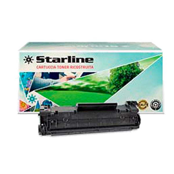 STARLINE - K12389TA - Starline - Toner Ricostruito - per HP 36A- Nero - CB436A - 2.000 pag