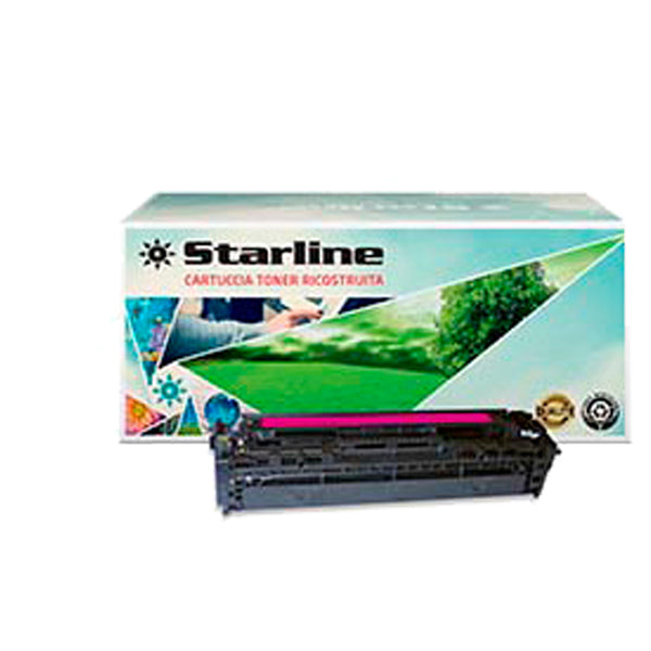 STARLINE - K15106TA - Starline - Toner Ricostruito - per HP 125A - Magenta - CB543A - 1.400 pag