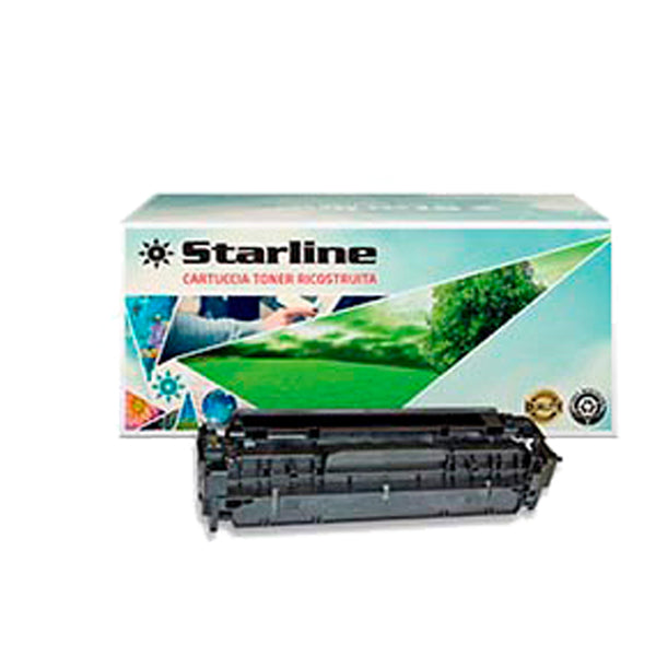 STARLINE - K15132TA - Starline - Toner Ricostruito - per HP 304A - Nero - CC530A - 3.500 pag
