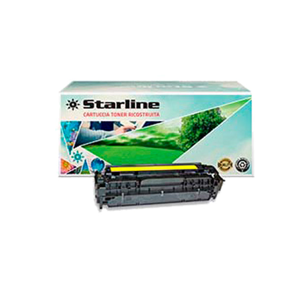 STARLINE - K15135TA - Starline - Toner Ricostruito - per HP 304A - Giallo - CC532A - 2.800 pag