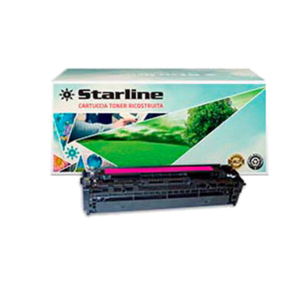 STARLINE - K15594TA - Starline - Toner Ricostruito - per HP 131A - Magenta - CF213A - 1.800 pag