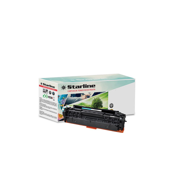 STARLINE - K15750TA - Starline - Toner Ricostruito - per HP 312A - Ciano - CF381A - 2.700 pag