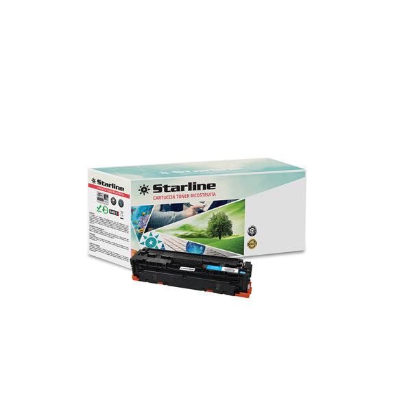 STARLINE - K15943TA - Starline - Toner Ricostruito - per HP 410A - Ciano - CF411A - 2.300 pag