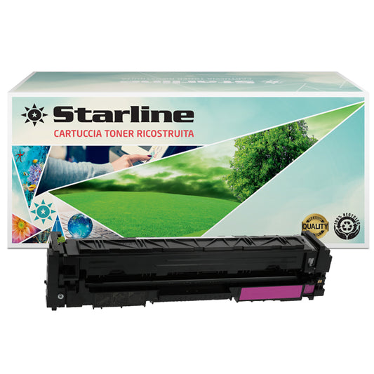 STARLINE - K18110TA - Starline - Toner Ricostruito per HP 205A - Magenta - HPCF533A - 900 pag