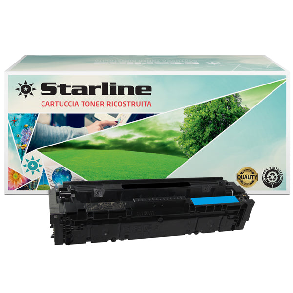 STARLINE - K18113TA - Starline - Toner Ricostruito per HP 203A - Ciano - CF541A - 1.300 pag