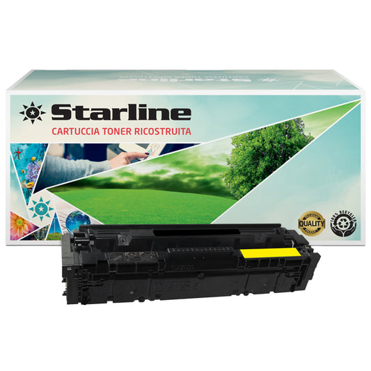 STARLINE - K18115TA - Starline - Toner Ricostruito per HP 203A - Giallo - CF542A - 1.300 pag