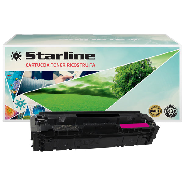 STARLINE - K18114TA - Starline - Toner Ricostruito per HP 203A - Magenta - CF543A - 1.300 pag
