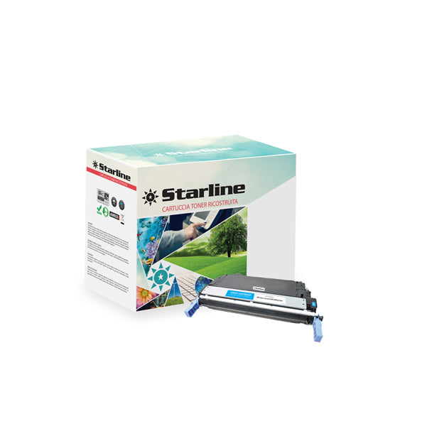 STARLINE - K12237TA - Starline - Toner Ricostruito - per HP 643A - Ciano - Q5951A - 10.000 pag