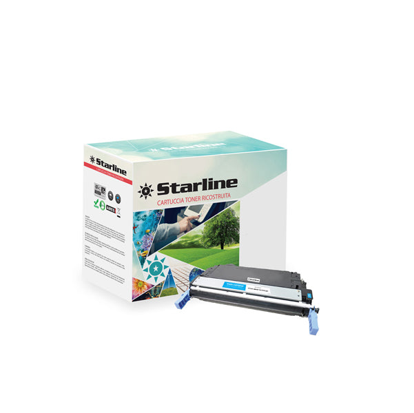 STARLINE - K15171TA - Starline - Toner Ricostruito - per HP - Ciano - Q6461A - 12.000 pag