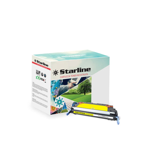 STARLINE - K12260TA - Starline - Toner Ricostruito - per HP - Giallo - Q7582A - 6.000 pag