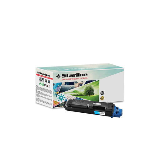 STARLINE - K16098TA - Starline - Toner Ricostruito per Kyocera - Ciano - TK-5140C - 5.000 pag