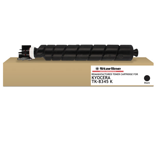 STARLINE - K40218TA - Starline - Toner ricostruito per Kyocera Taskalfa 2552-2553 Series - Nero - TK8345K - 20.000 pag