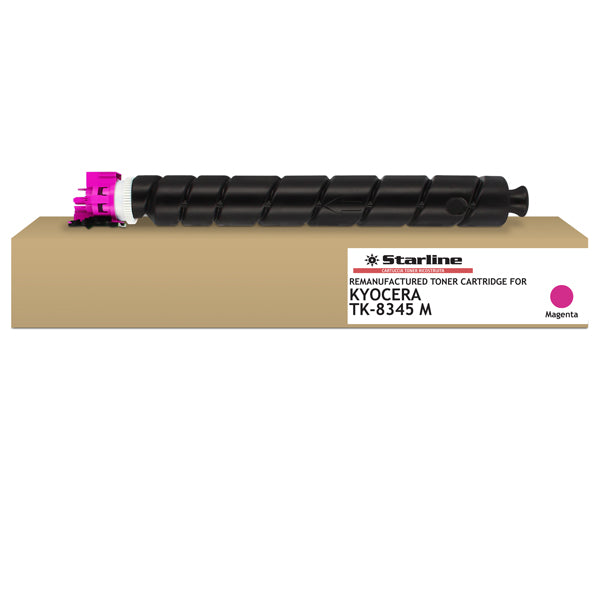 STARLINE - K40220TA - Starline - Toner ricostruito per Kyocera Taskalfa 2552-2553 Series - Magenta - TK8345M - 12.000 pag