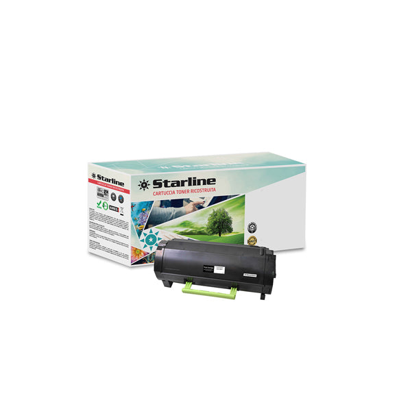 STARLINE - K16025TA - Starline - Toner Ricostruito - per Lexmark - Nero - 50F2000 - 1.500 pag