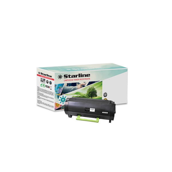STARLINE - K18527TA - Starline - Toner Ricostruito - per Lexmark - Nero - 51F2H00 - 5.000 pag
