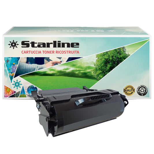 STARLINE - K15153TA - Starline - Toner Ricostruito - per Lexmark - Nero - T650H21E - 25.000 pag