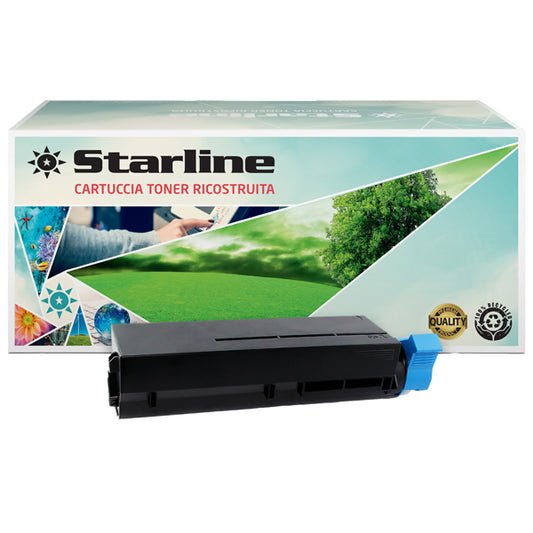 STARLINE - K18144TA - Starline - Toner ricostruito per Oki - Nero - 45807102 - 3.000 pag