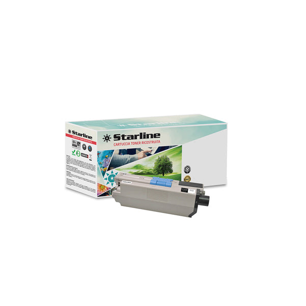 STARLINE - K15682TA - Starline - Toner Ricostruito - per Oki - Nero - 44973508 - 7.000 pag