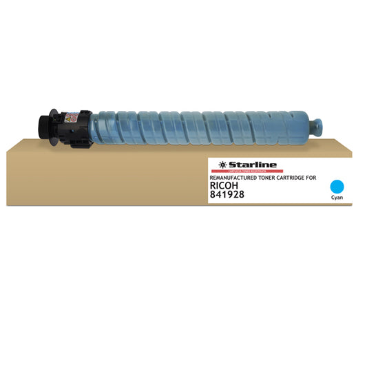 STARLINE - K40053TA - Starline - Toner ricostruito per Ricoh Aficio MPC 2003-2503 Series - Ciano - 841928 - 9.500 pag