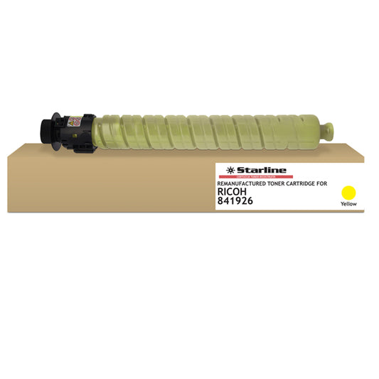 STARLINE - K40055TA - Starline - Toner ricostruito per Ricoh Aficio MPC 2003-2503 Series - Giallo - 841926 - 9.500 pag