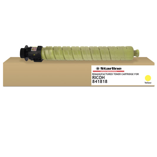 STARLINE - K40105TA - Starline - Toner ricostruito per Ricoh MPC 3003-3503 Series - Giallo - 841818 - 18.000 pag