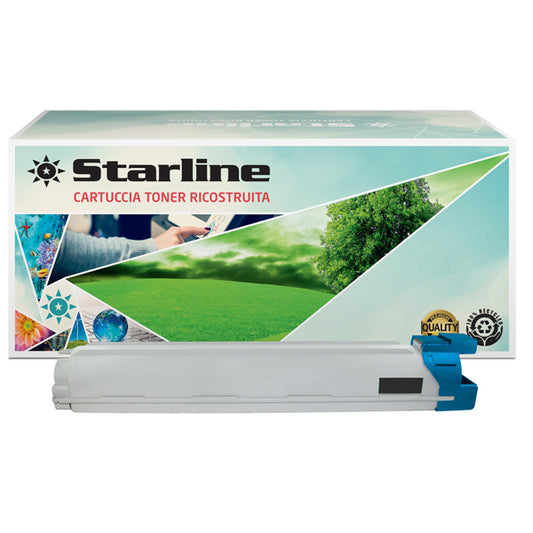 STARLINE - K15955TA - Starline - Toner Ricostruito - per Samsung CLX-9201 Series - Ciano - CLT-C809S-ELS - 15.000 pag