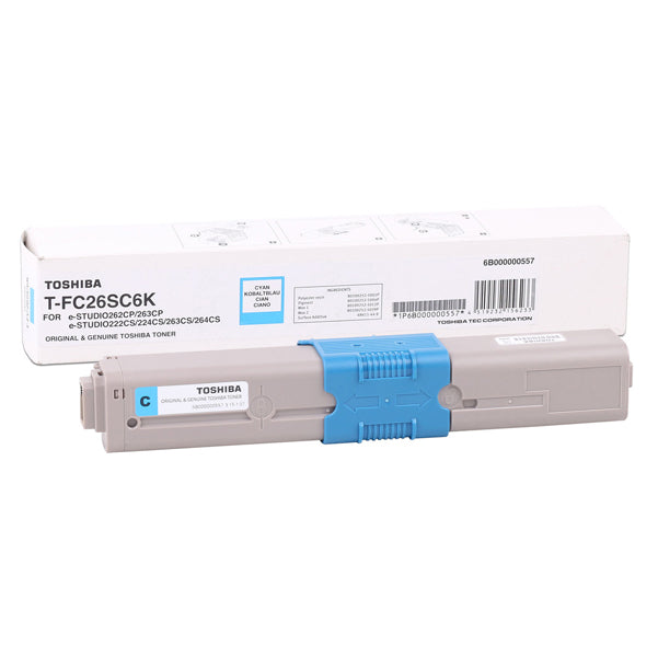 TOSHIBA - 6B0000001095 - Toshiba - Toner - Ciano - 6B0000001095 - 6.000 pag