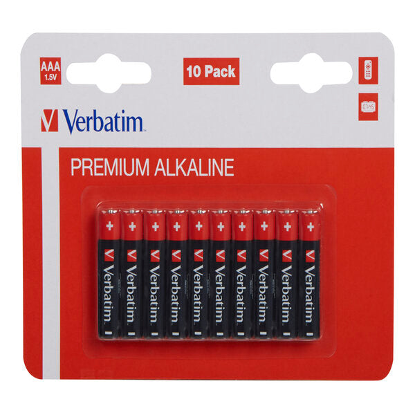 VERBATIM - 49874 - Verbatim - Blister 10 Pile alkaline ministilo AAA - 49874