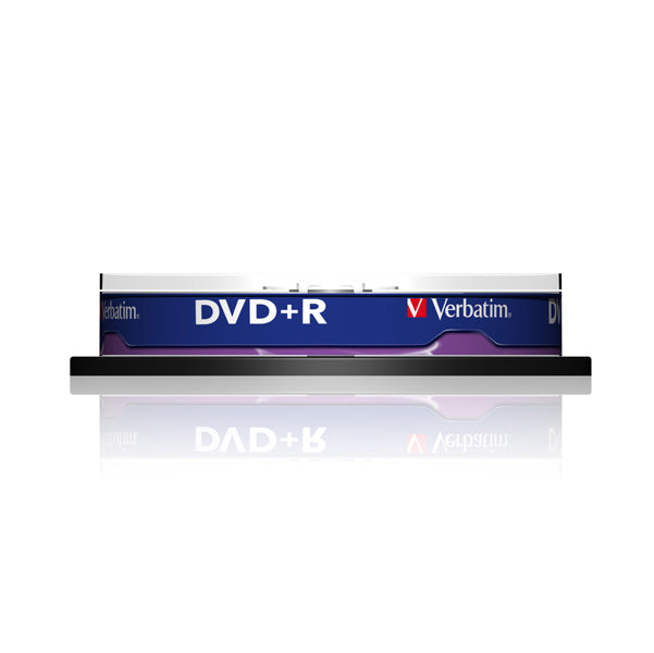 VERBATIM - 43498 - Verbatim - Scatola 10 DVD+R - silver - 43498 - 4,7GB