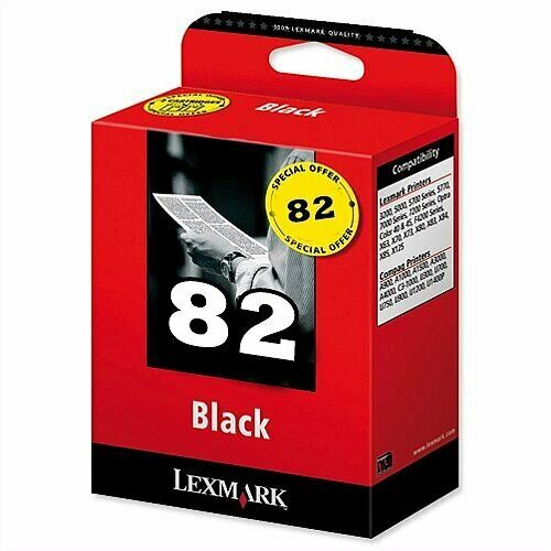 Cartuccia originale Lexmark 82 nero per stampante x5100, x6100, z55 18l0032e