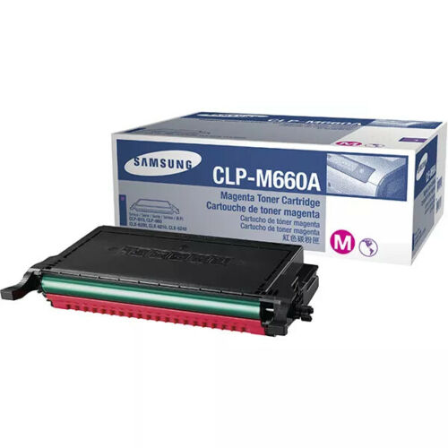 Samsung M660 CLP-M660A toner magenta originale per CLP-610ND CLX-6200 2000pag